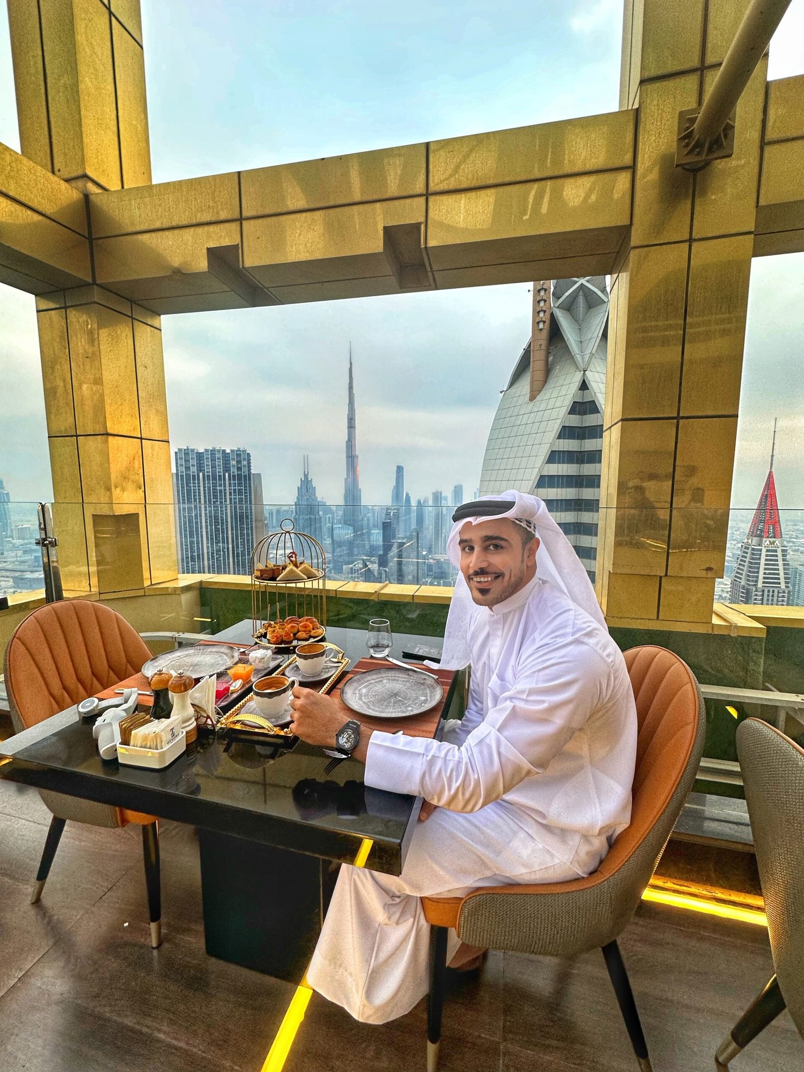 Highest Views Restaurant & Lounge Gevora Hotel Dubai, coffee, dinner, prices, experience