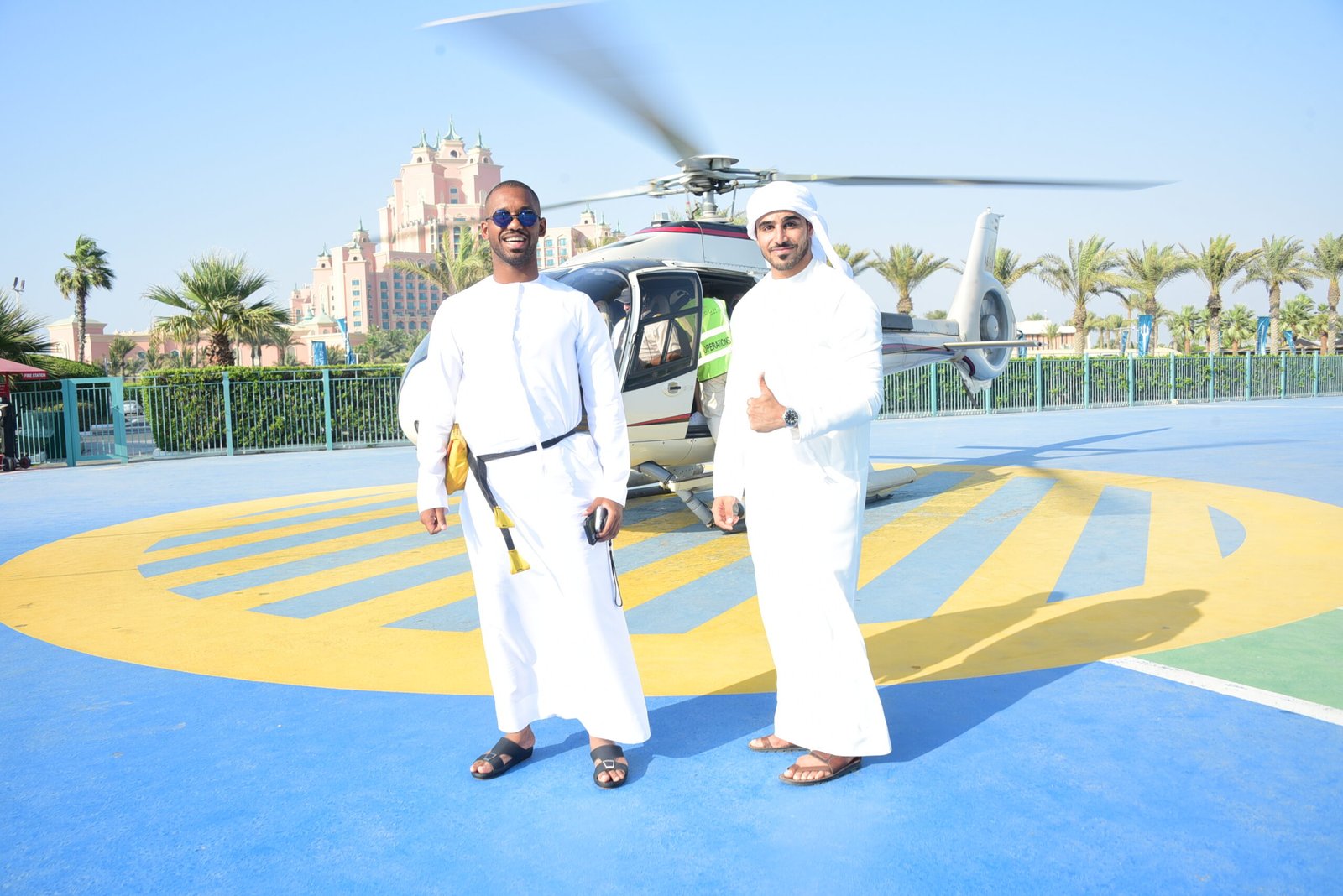 Helicopter ride booking in Dubai, booking by Hakoom Travels