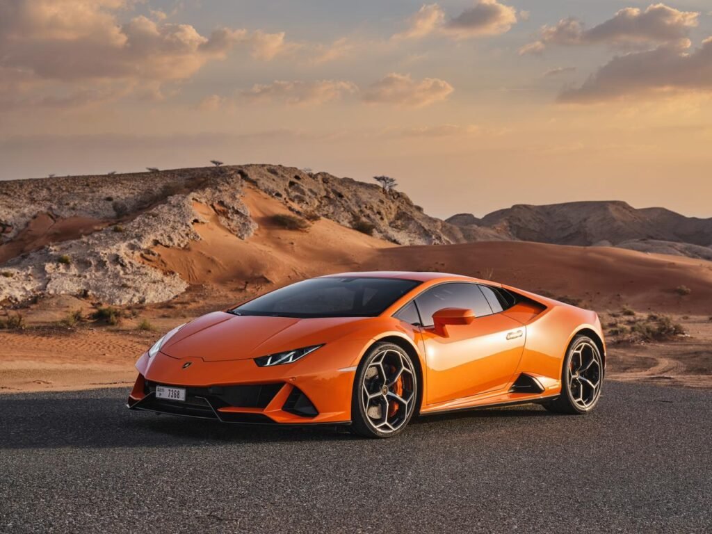 Lamborghini Huracan Evo Coupé Rental Dubai